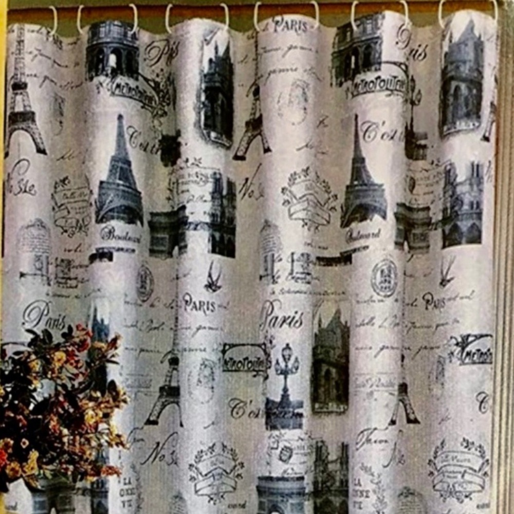 Paris 4 piece Bath Eiffel Parisian French  Set - Picture 6 of 6